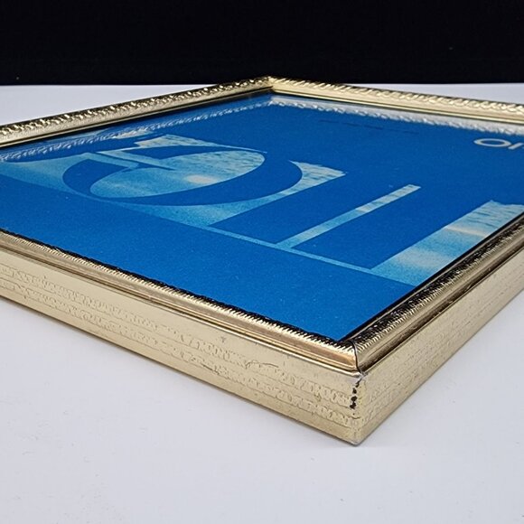 Gold-Tone 8x10 Picture Frame With Intricate Detailing By Integration Industries - Picture 5 of 7